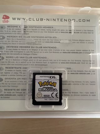Pokémon Edición Blanca - Nintendo DS
