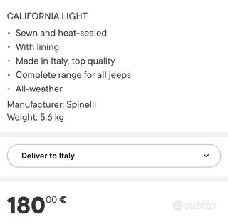 Copriauto Spinelli Bogart