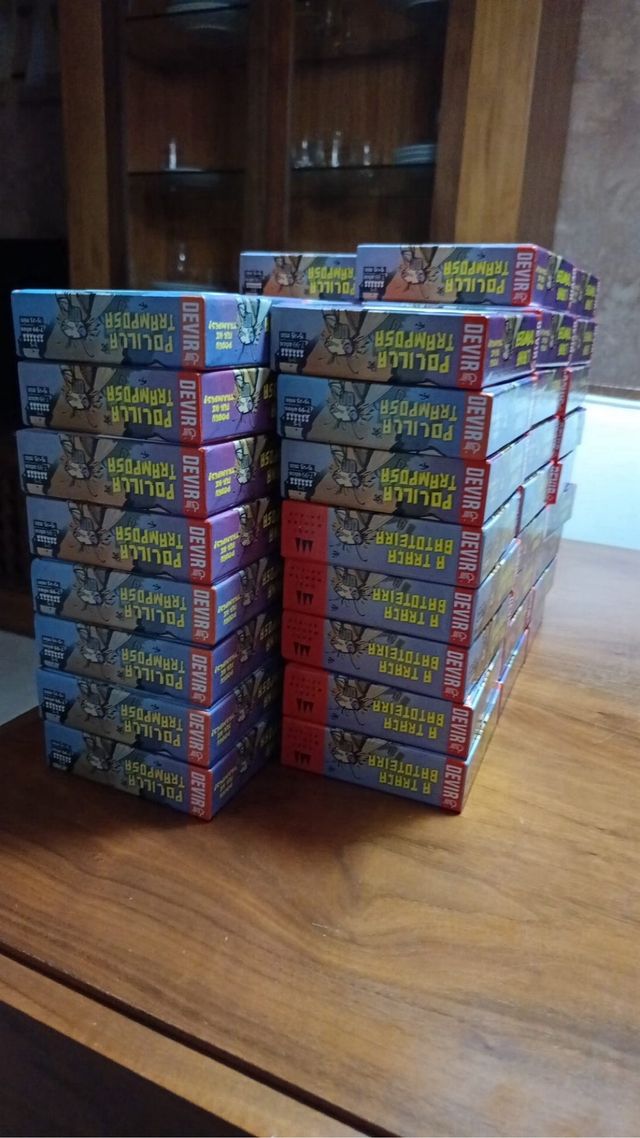 ¡¡LIQUIDACIÓN!! Polilla Tramposa y Virus.