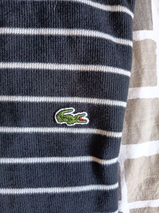 Jersey Lacoste rayas - Talla L