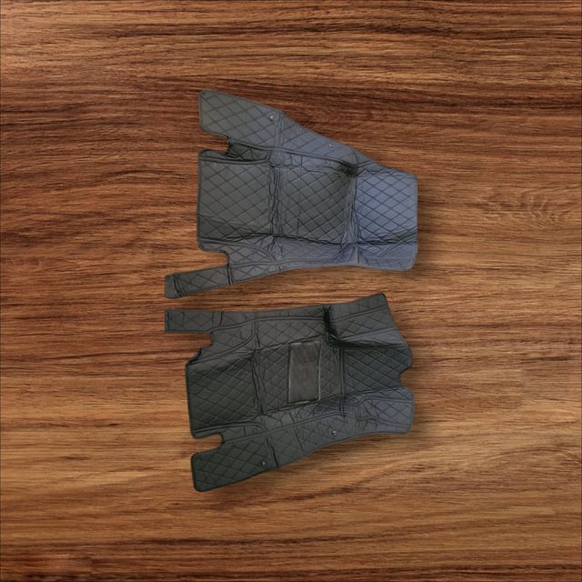 Tapetes de Couro - Preto