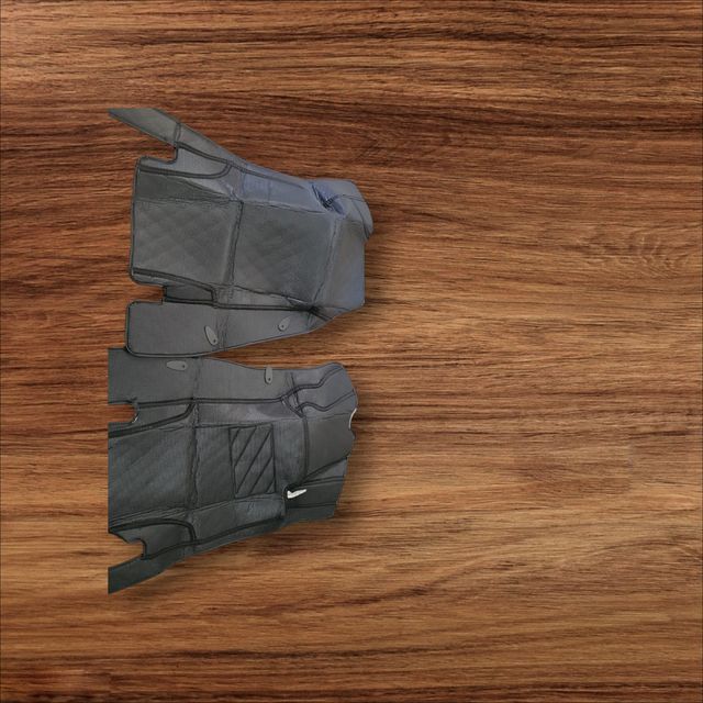 Tapetes de Couro - Preto