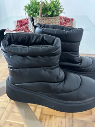 Botas Pluma Negras Impermeables