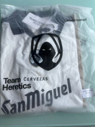 Camiseta Team Heretics L Blanca