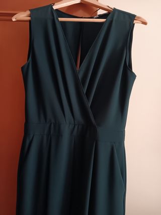 Mono Zara verde talla S