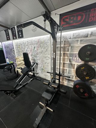 Máquina polea alta ATX + remo