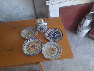 Juego de cerámica artesanal