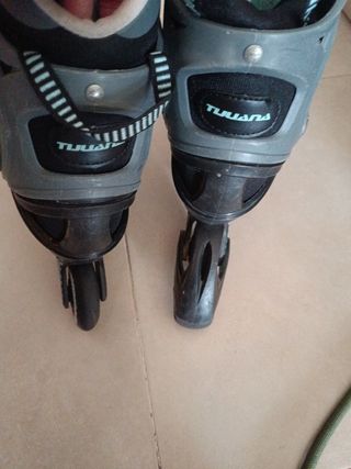 Patines en línea infantiles 34 a 37 ajustables