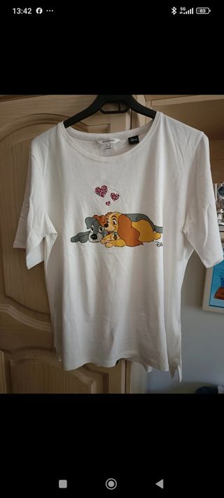 Camiseta Lady & The Tramp Disney