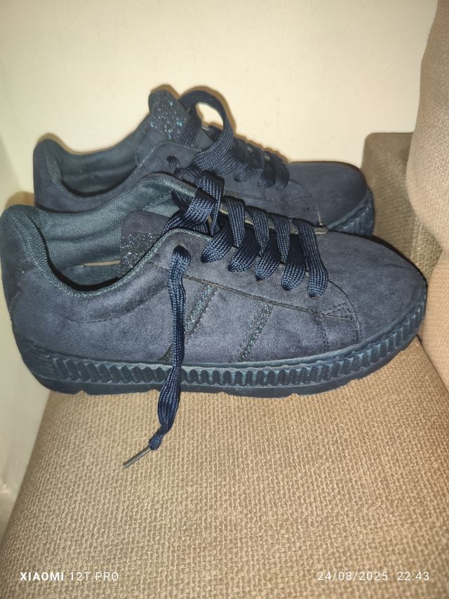 Zapatillas deportivas mujer negras talla 38