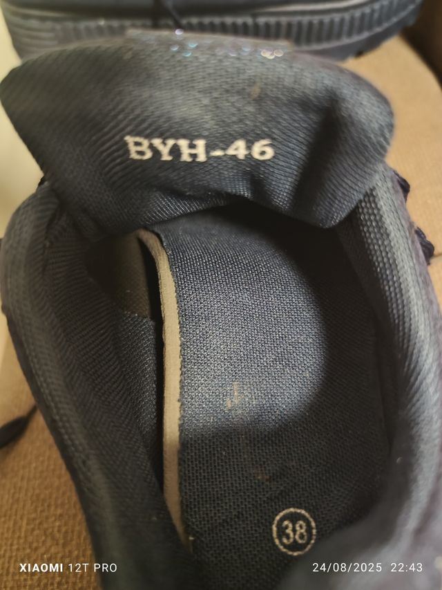 Zapatillas deportivas mujer negras talla 38