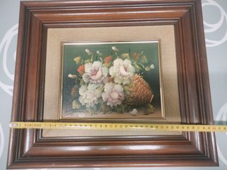 Cuadro flores - Pintura al óleo