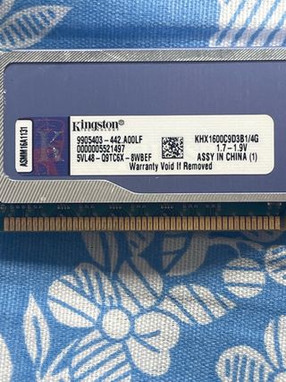 Kingston HyperX Blu DDR3 4GB RAM