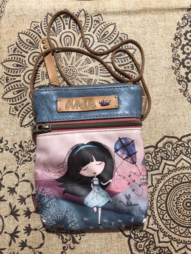 Bolso Anekke - Marrón y Rosa