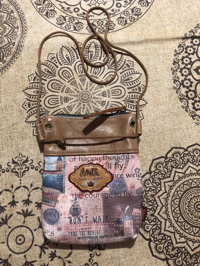 Bolso Anekke - Marrón y Rosa