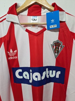 Camiseta Sporting Gijón retro