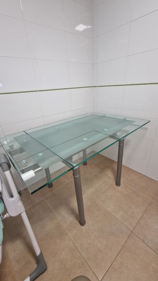 Mesa cristal moderna - Cocina
