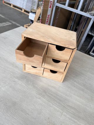 Cajonera Mini Pino - 6 cajones