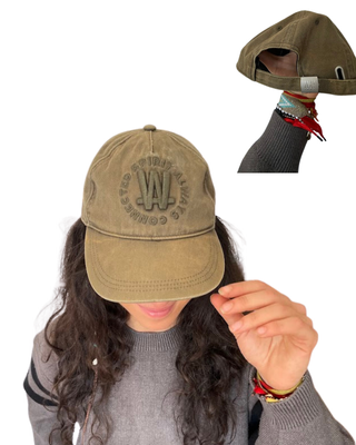 Gorra WA verde militar
