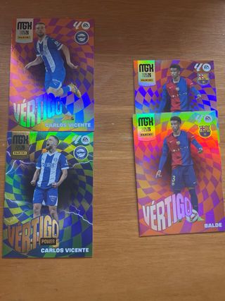 Cromos Balde & Carlos Vicente  Vértigo- MGK 25-26