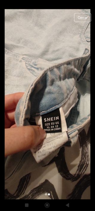 Shorts vaqueros | Azul claro