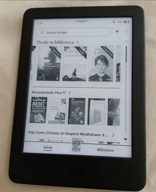 Kindle negro - lector ebook