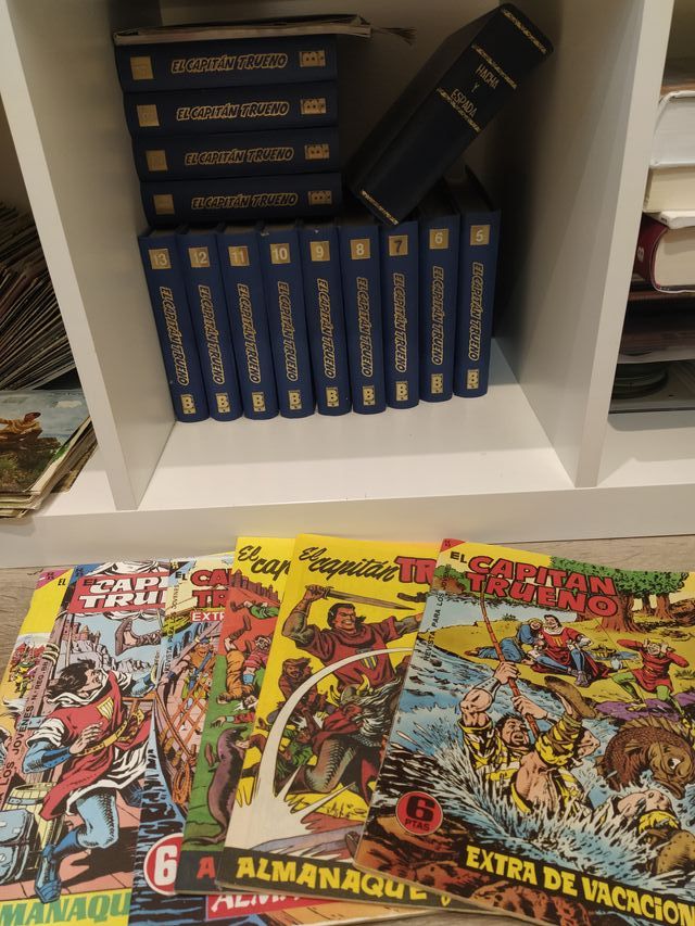 Colección capitán trueno del 1 Al 13 y comics