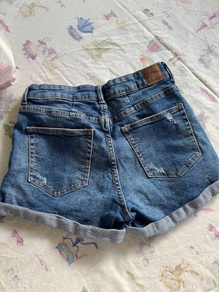 Shorts vaqueros azules - Talla M
