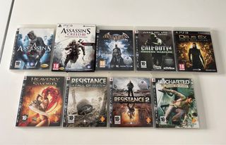Lote 9 Juegos Sony PlayStation 3 Ps3