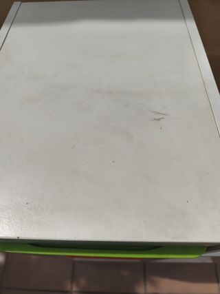 Almacenaje Ikea blanco-naranja