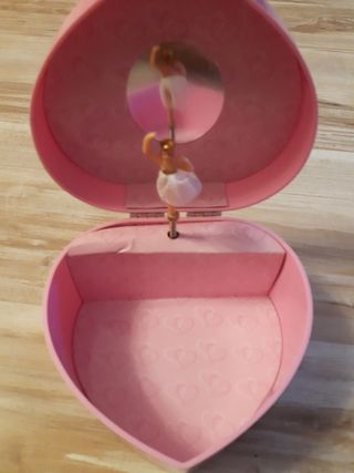 Joyero musical infantil rosa