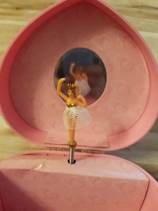 Joyero musical infantil rosa