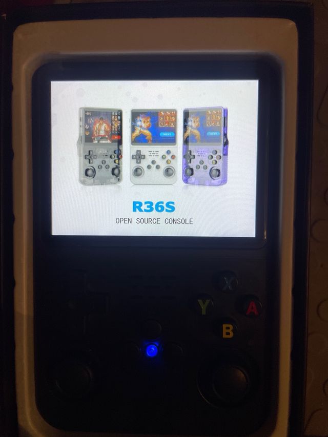 Consola Retro R36S - Morada