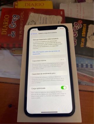 iPhone 11 blanco - impecable