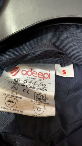Parka alta visibilidad EPIS