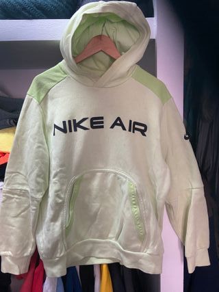 Sudadera Nike Air Verde Talla M