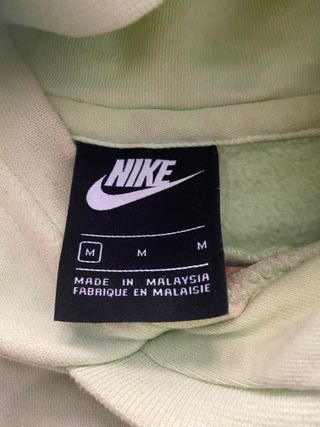 Sudadera Nike Air Verde Talla M