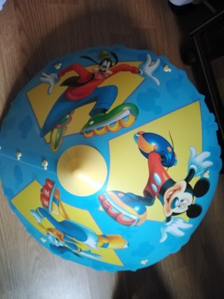 Lampara techo Mickey Mouse