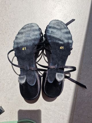 Zapatos baile latino/jazz negros