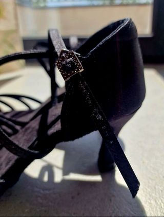 Zapatos baile latino/jazz negros