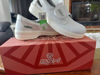 Zapatos seguridad PSH blancos