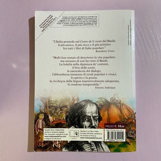 Libro “Lo cunto de li cunti” 