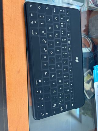 Tastiera Logitech per iPad - Nera