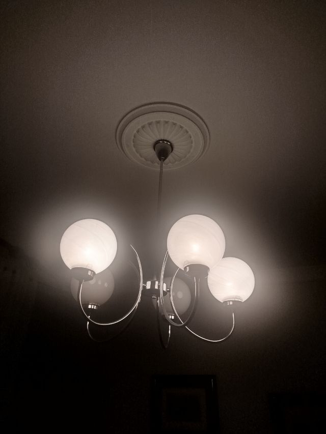 Lampara vintage 5 luces