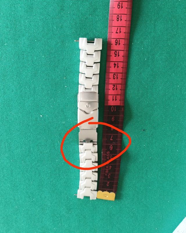 Cinturino orologio uomo Sector acciaio