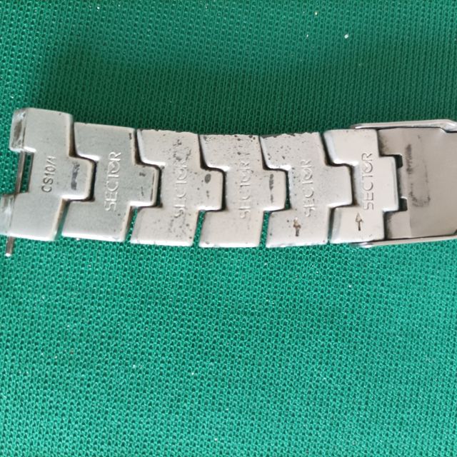 Cinturino orologio uomo Sector acciaio