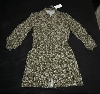 Vestido flores talla XS 