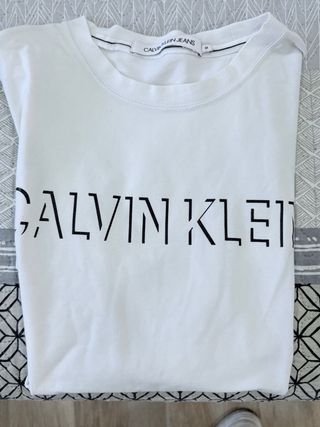 Camiseta Calvin Klein blanca - Talla M