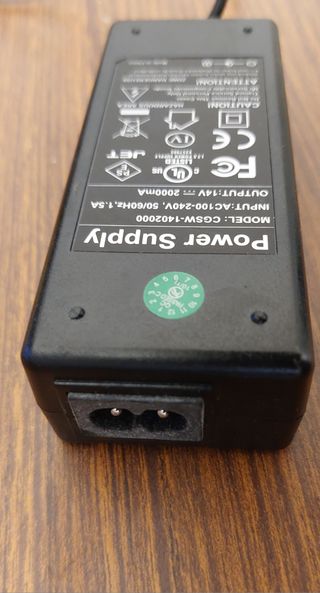 Cargador 14V 2000mA CGSW-1402000