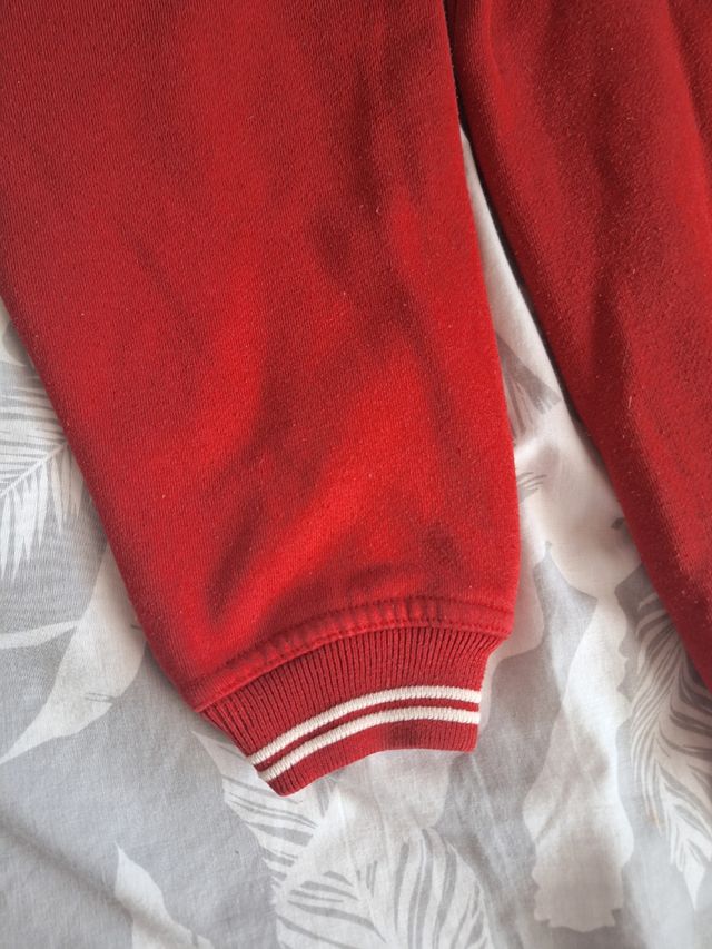 Sudadera Nike roja vintage